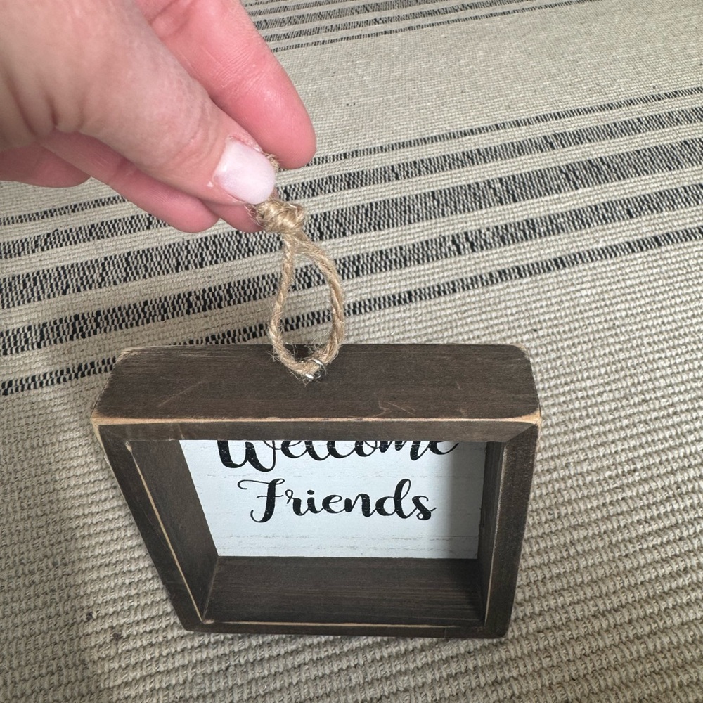 Woodblock Sign - Picture 2 of 4